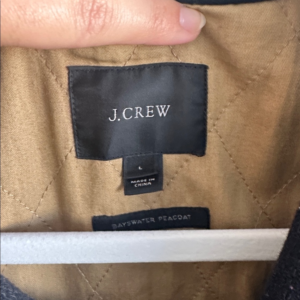 J. Crew Baywaters Peacoat Men’s size Large - Picture 3 of 8